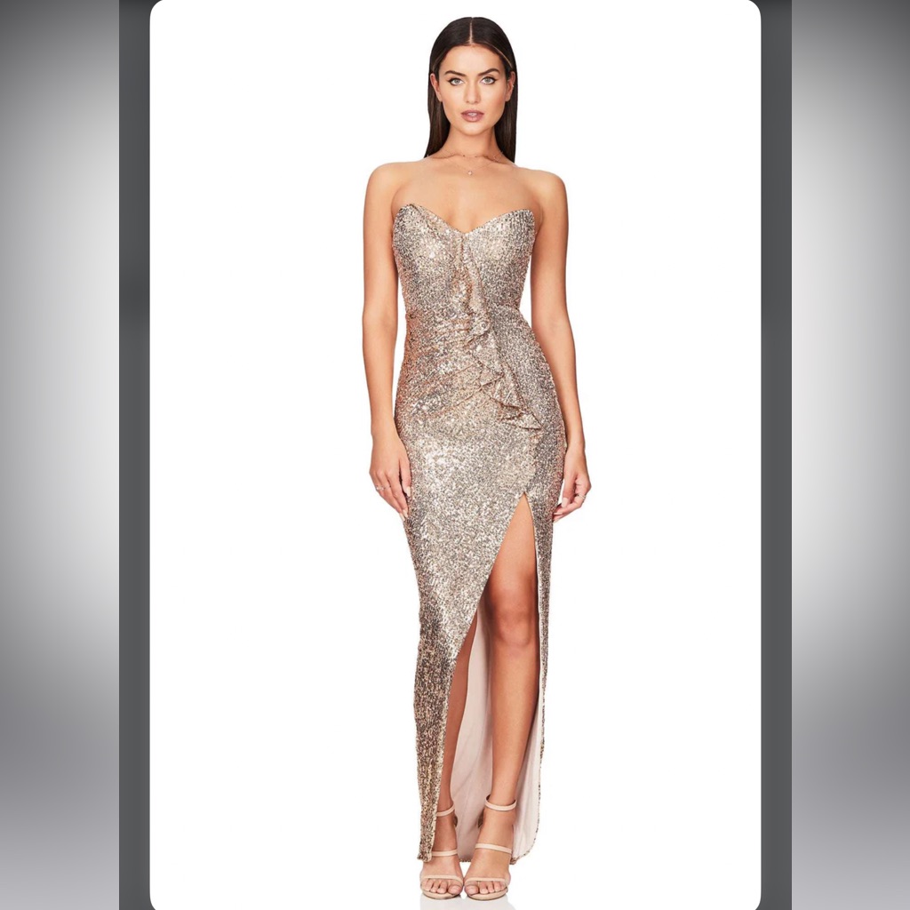 Nookie Galaxy Gown (Gold